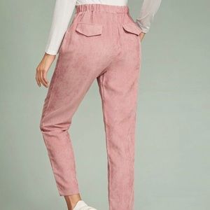Pink corduroy pants